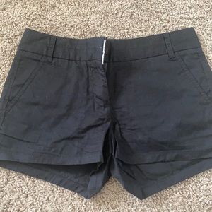 Black J.Crew shorts